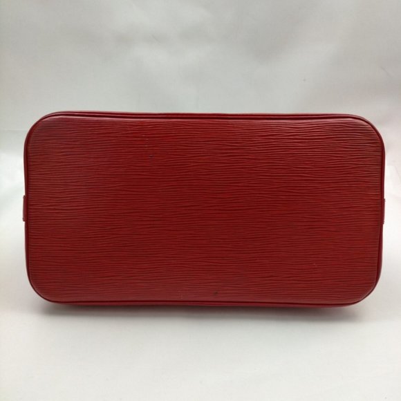 Louis Vuitton LV Hand Bag M52147 Alma Red Epi 2124995 w/ COA - Picture 6 of 16